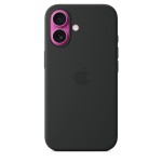 iPhone 16 Silicone Case with MagSafe - Black