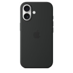 iPhone 16 Silicone Case with MagSafe - Black