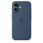 iPhone 16 Silicone Case with MagSafe - Denim