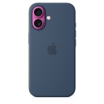 iPhone 16 Silicone Case with MagSafe - Denim