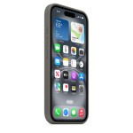 iPhone 16 Silicone Case with MagSafe - Stone Gray