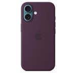 iPhone 16 Silicone Case with MagSafe - Plum