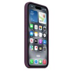 iPhone 16 Silicone Case with MagSafe - Plum