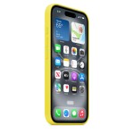 iPhone 16 Silicone Case with MagSafe - Star Fruit