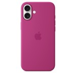 iPhone 16 Plus Silicone Case with MagSafe - Fuchsia