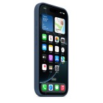 iPhone 16 Pro Silicone Case with MagSafe - Denim