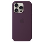 iPhone 16 Pro Silicone Case with MagSafe - Plum