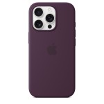 iPhone 16 Pro Silicone Case with MagSafe - Plum