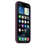 iPhone 16 Pro Silicone Case with MagSafe - Plum