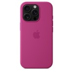 iPhone 16 Pro Silicone Case with MagSafe - Fuchsia