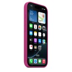 iPhone 16 Pro Silicone Case with MagSafe - Fuchsia