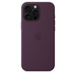 iPhone 16 Pro Max Silicone Case with MagSafe - Plum