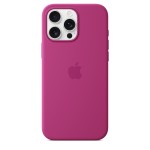 iPhone 16 Pro Max Silicone Case with MagSafe - Fuchsia