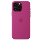 iPhone 16 Pro Max Silicone Case with MagSafe - Fuchsia