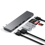 Satechi USB-C Slim Multi-Port Space Gray adapter