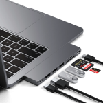 Satechi USB-C Slim Multi-Port Space Gray adapter