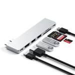 Satechi USB-C Slim Multi-Port Silver adapter