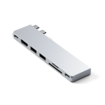 Satechi USB-C Slim Multi-Port Silver adapter