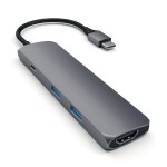 Satechi USB-C 4 Multiport Space Gray adapter