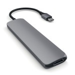 Satechi USB-C 4 Multiport Space Gray adapter