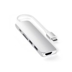 Satechi Type-C Slim Multimedia V2 Silver adapter
