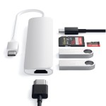 Satechi Type-C Slim Multimedia V2 Silver adapter