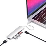 Satechi Type-C Slim Multimedia V2 Silver adapter