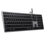 Satechi Slim W3 BACKLIT - Space Gray US