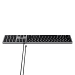 Satechi Slim W3 BACKLIT - Space Gray US