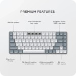 Satechi Slim SM1 BACKLIT Wireless Keyboard - Space Gray US