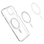 Spigen iPhone 15 case with MagSafe - Clear Graphite