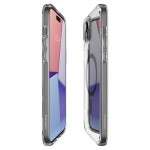 Spigen iPhone 15 case with MagSafe - Clear Graphite