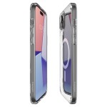 Spigen iPhone 15 Plus case with MagSafe - Clear White