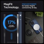Spigen iPhone 15 Pro Max case - Armor (MagSafe) Navy Blue