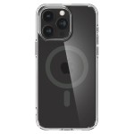 Spigen iPhone 15 Pro Max case with MagSafe - Clear Graphite