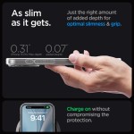 Spigen iPhone 15 Pro Max case with MagSafe - Clear Graphite