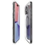 Spigen iPhone 15 Pro Max case with MagSafe - Clear Graphite
