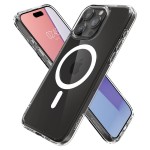 Spigen iPhone 15 Pro Max case with MagSafe - Clear White