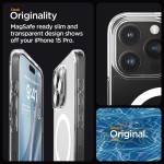 Spigen iPhone 15 Pro case with MagSafe - Clear White
