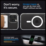 Spigen iPhone 15 Pro case with MagSafe - Clear White