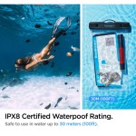 Spigen Universal Waterproof case - Crystal Clear