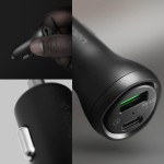 Spigen 27W USB-C / USB-A car charger