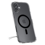 Spigen iPhone 16 Plus case with MagSafe - Clear Black