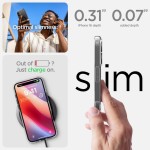 Spigen iPhone 16 Plus case with MagSafe - Clear Black