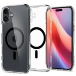 Spigen iPhone 16 Plus case with MagSafe - Clear Black