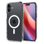 Spigen iPhone 16 Plus case with MagSafe - Clear White