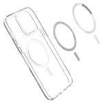 Spigen iPhone 13 Pro case with MagSafe - Clear White