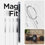 Spigen iPhone 14 case with MagSafe - Clear White