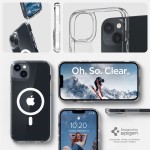 Spigen iPhone 14 case with MagSafe - Clear White