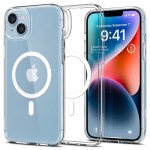 Spigen iPhone 14 case with MagSafe - Clear White
